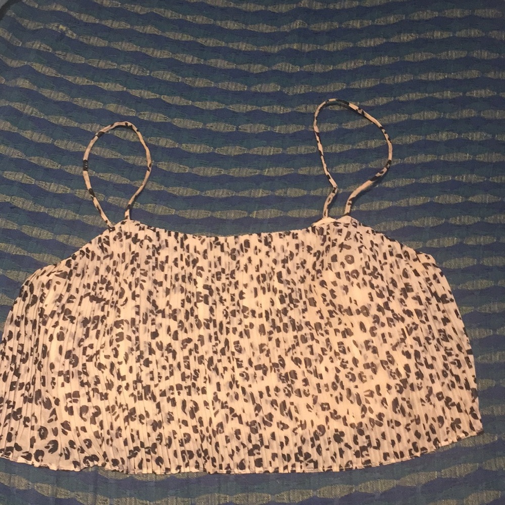 Fame and Partners leopard print top